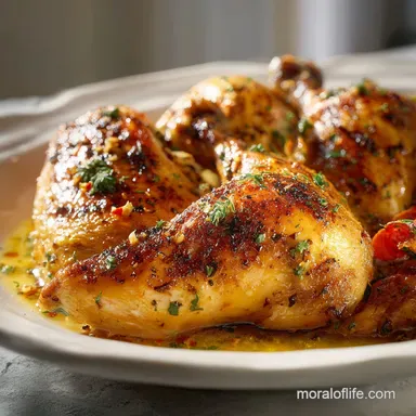 Best Dinner Recipe with Roasted Chicken: 1h 10min Recipe Card