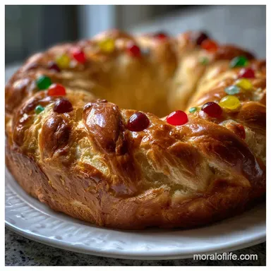 Rosca de Reyes Traditional Recipe with Citrus