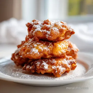 Salted Apple Fritters Recipe in 30 Minutes