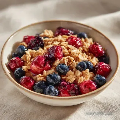 Simple Summer Berry Dessert in 45 Mins Recipe Card