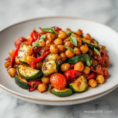 Simple Summer Meatless Recipe for 4 Recipe Card