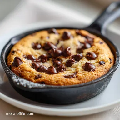 Skillet Pan Cookie: Crispy Edge in 30 Minutes