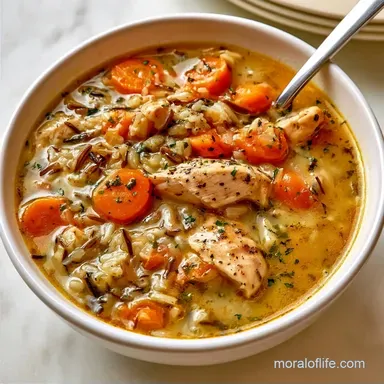 Slow Cooker Chicken and Wild Rice: Creamy
