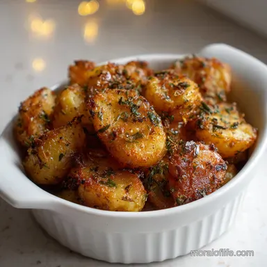 Crockpot Potatoes: Savory Rosemary Garlic Potatoes in 4 Hours