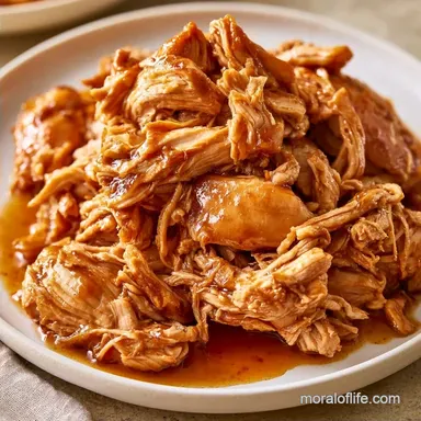 Slow Cooker Shredded Chicken Meal Prep