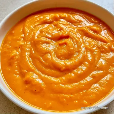 Slow Cooker Sweet Potato Soup: Creamy Recipe Card