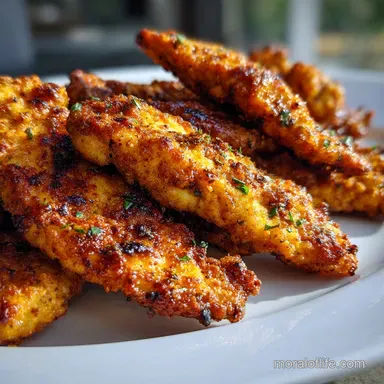 Spicy Chicken Tenders: Crispy Baked in 20 Minutes