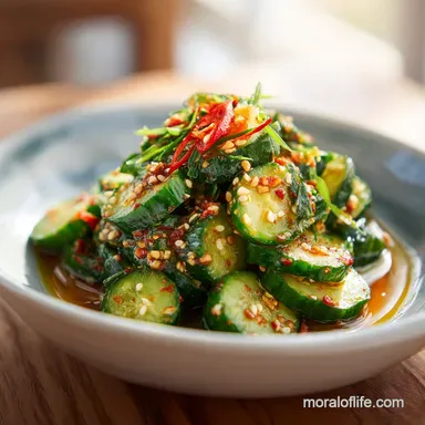 Spicy Cucumber Salad in 10 Minutes