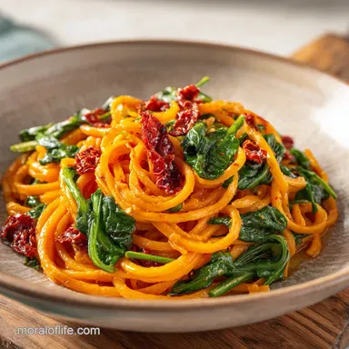 Sun Dried Tomato Linguine in 30 Minutes