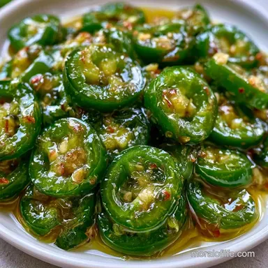 Pickled Jalapenos for 16 Servings