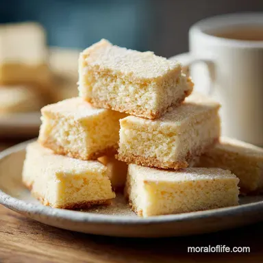 Classic Scottish Shortbread Recipe: 1 Hour 5 Mins Recipe Card