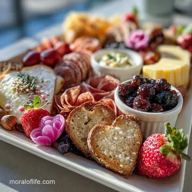 Valentines Charcuterie Board: Effortless Pink Spreads Recipe Card