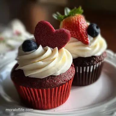 Valentines Day Cupcakes Made Ahead