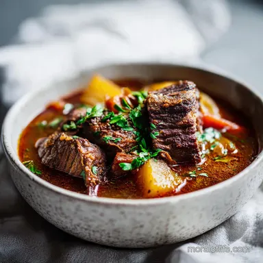 Short Rib Stew with Red Wine (6 Servings)