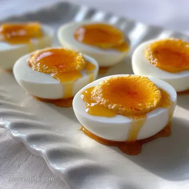 Whole 30 Snack with Hard Boiled Eggs: Velvety Yolks Recipe Card