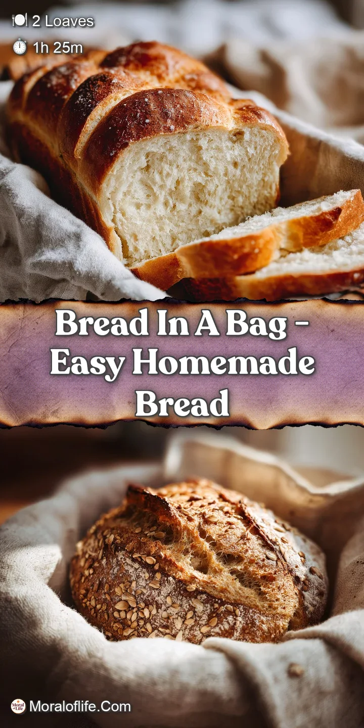 Close-up of warm, freshly baked bread. Craggy crust with a soft, airy interior. Hints of steam suggest a tempting bite.