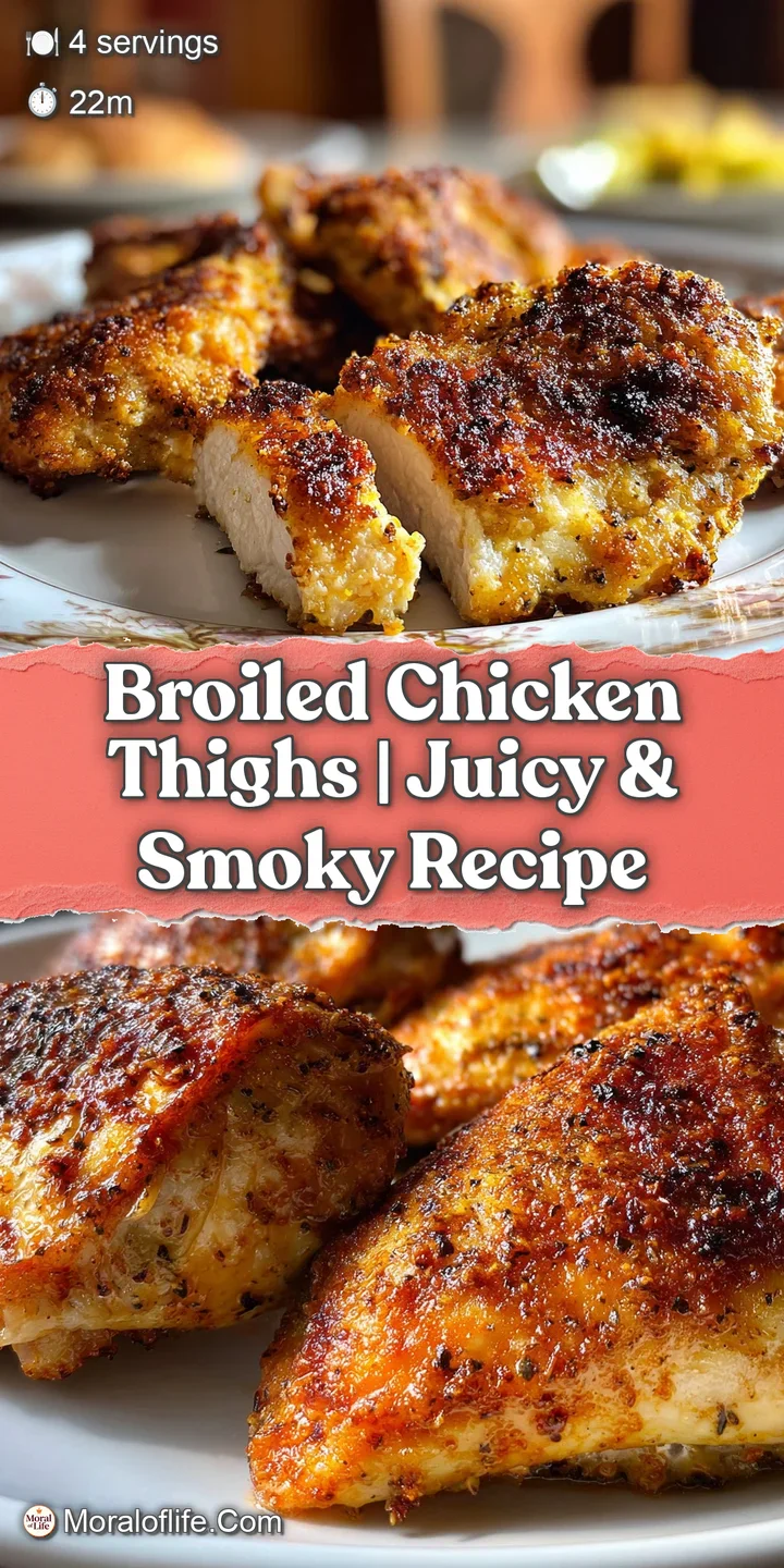 Close-up of broiled chicken; deeply browned skin with a glossy, slightly caramelized glaze. Steam suggests a fresh, hot bite.