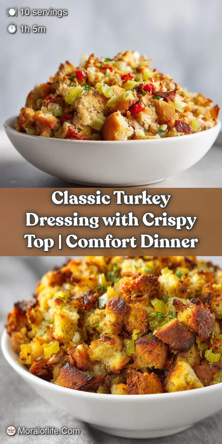 Close-up of fluffy dressing revealing tender bread, colorful herbs, and diced vegetables. Steaming and fragrant, perfect f...