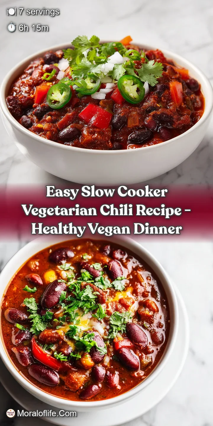 Close-up of chunky vegetarian chili, showcasing tender beans, vibrant corn kernels, and a hint of spice.