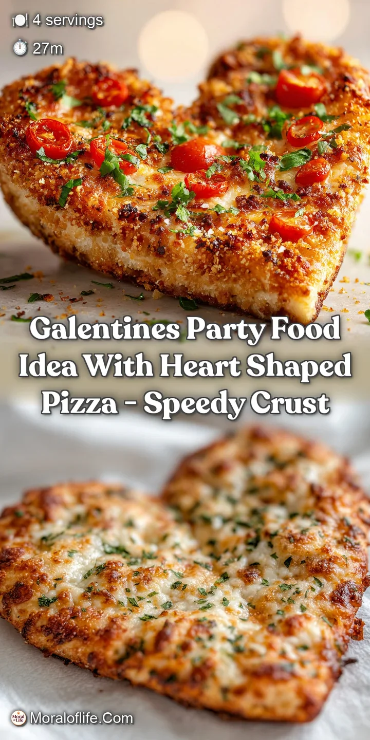 Close-up of a heart-shaped pizza slice: golden crust, rich red sauce, and stretchy, melted cheese, inviting and delicious ...