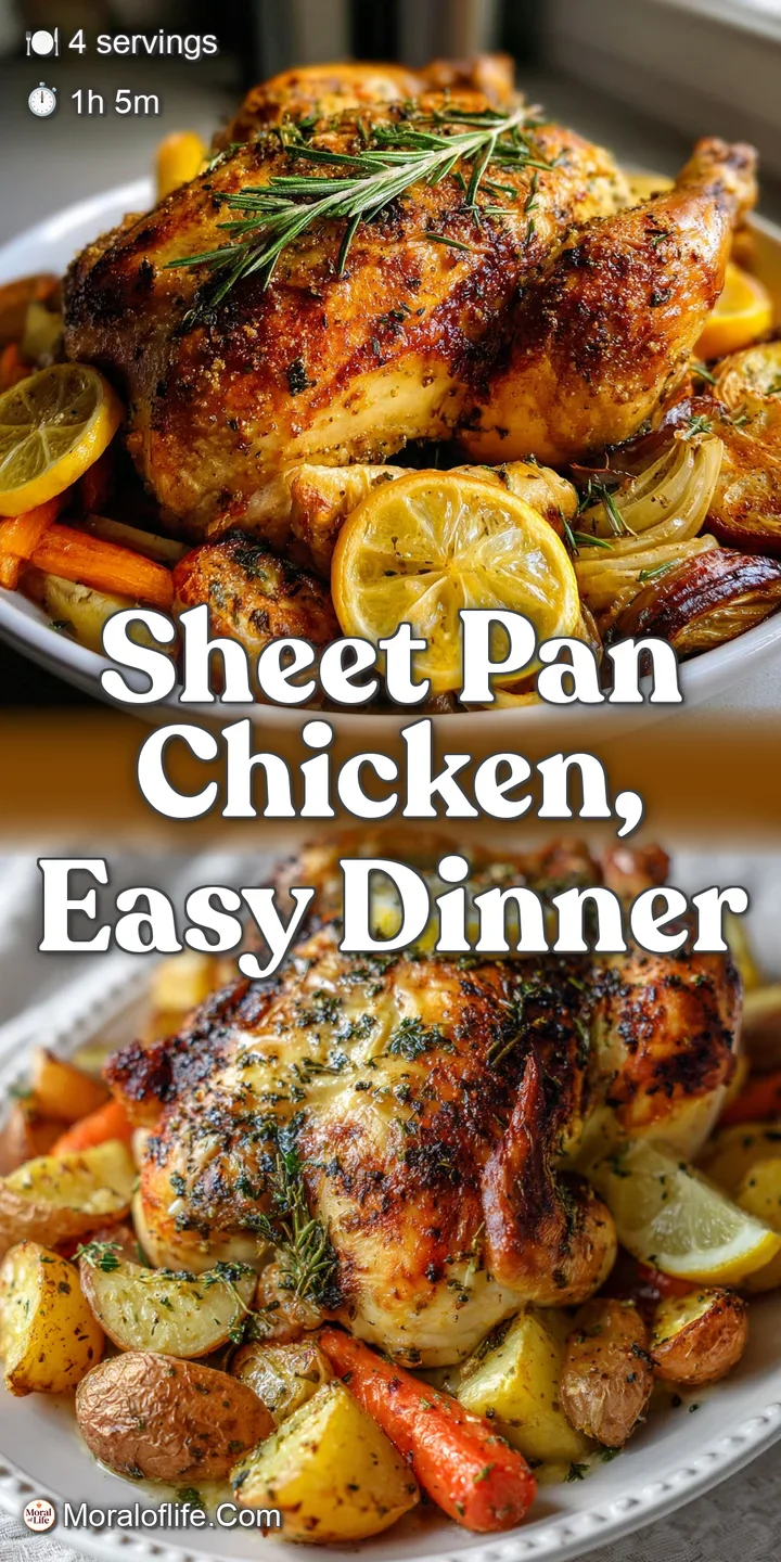 Close-up of roasted chicken with crispy, browned skin and herbs. The skin shimmers with rendered fat creating a mouthwater...