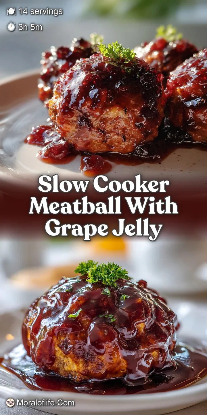 Close-up on plump, juicy meatballs coated in a shimmering, deep red sauce. Hints of fresh parsley add bright, herbal flavor.