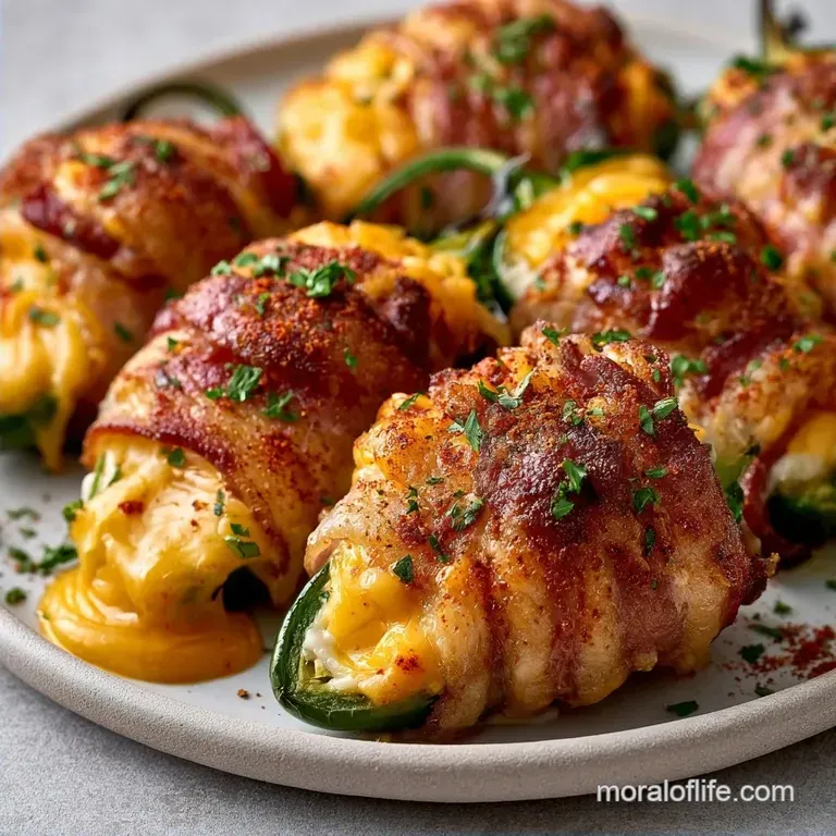Bacon Wrapped Jalapeno Poppers
