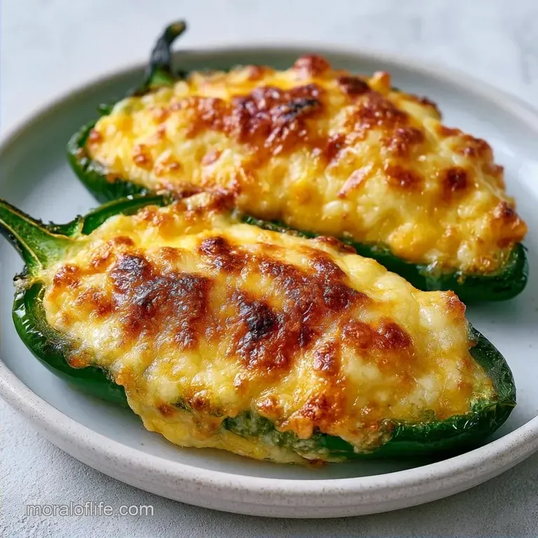 Baked Cream Cheese Jalapeno Poppers: Golden Brown