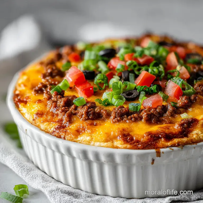 Baked Taco Dip