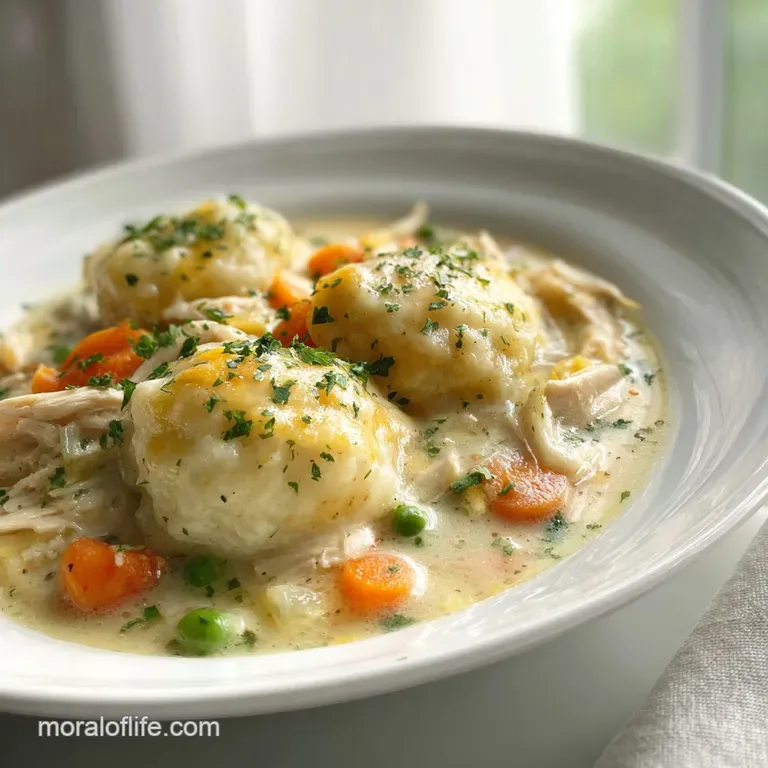 Chicken and Dumplings: One Pot Wonder