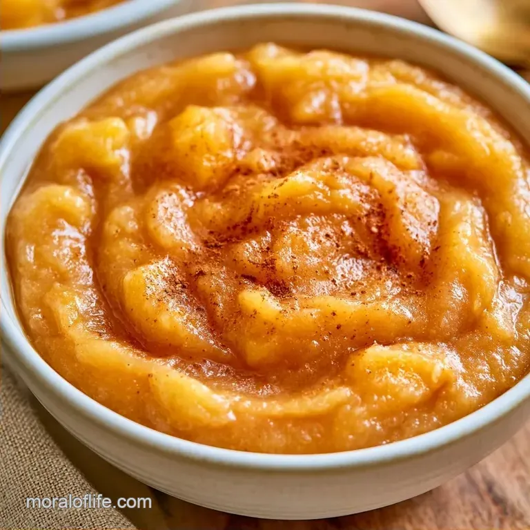Blender Applesauce with Maple Syrup