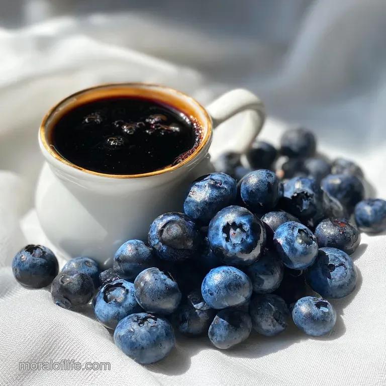 Blueberry Coffee Syrup