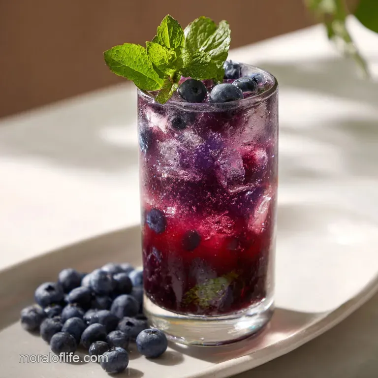 Blueberry Lavender Mojito Recipe