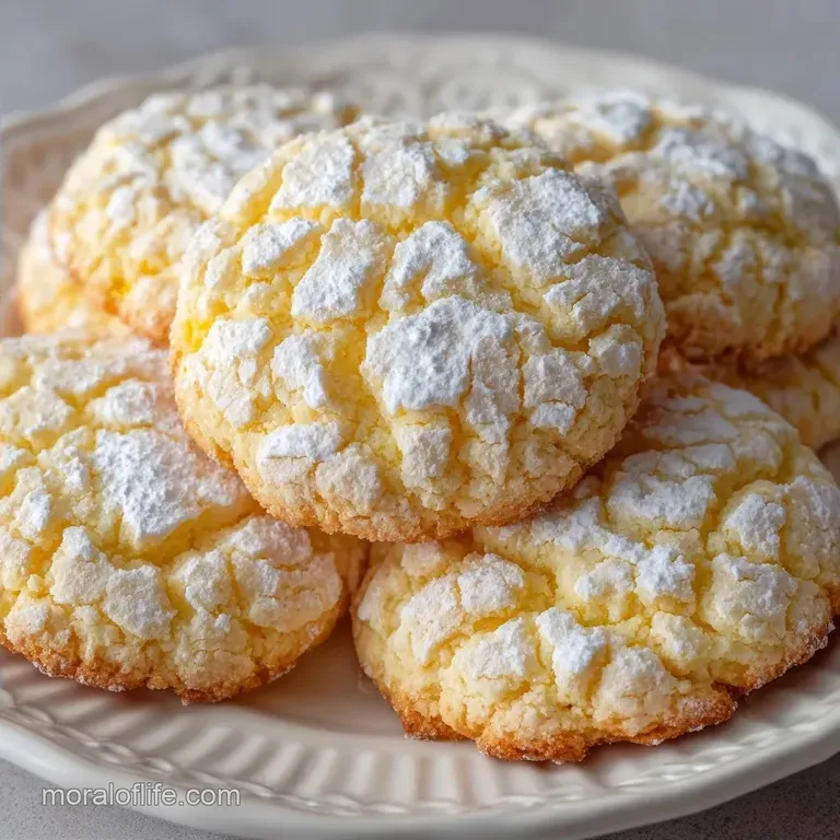 Chewy Lemon Cookies: Soft and Tangy