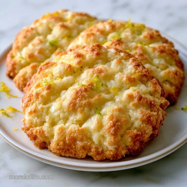 Chewy Lemon White Chocolate Cookies with Brown Butter