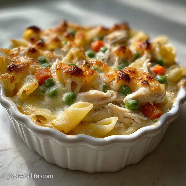 Classic Chicken Pot Pie Pasta: Creamy & Quick