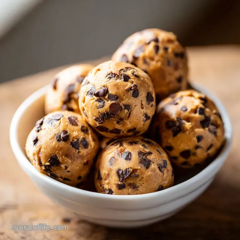 Chocolate Chip Cookie Dough Footballs