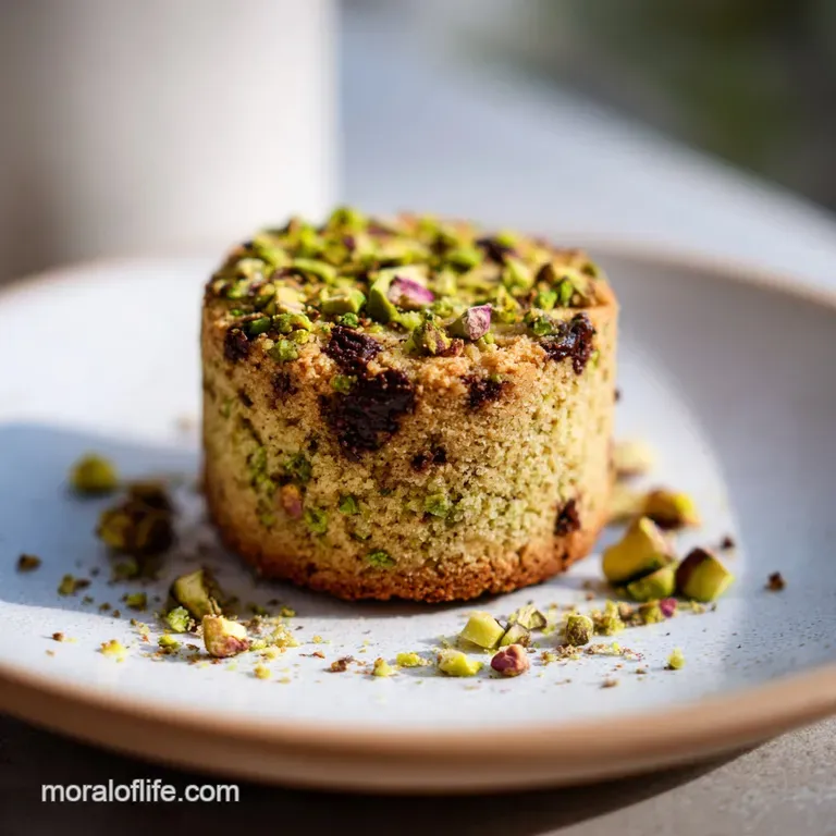 Chocolate Pistachio Shortbread: Buttery & Rich