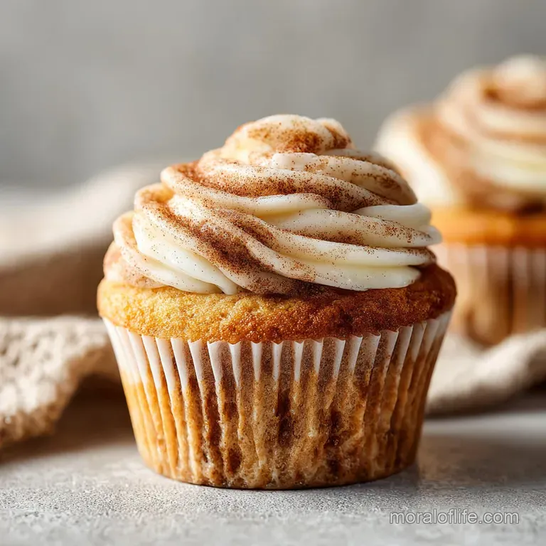 Cinnamon Sugar Swirl Cupcakes: Fluffy and Moist