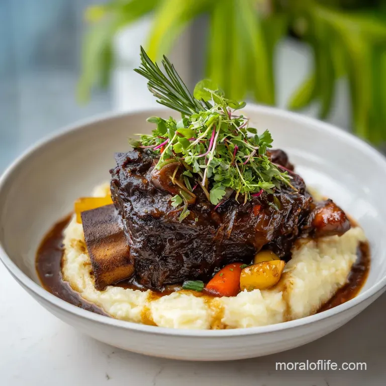 Braised Short Ribs: Silky and Tender