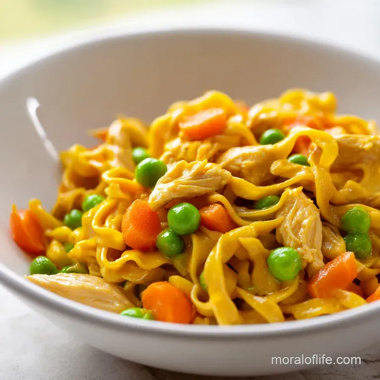 Chicken Noodle Casserole: Creamy and Dependable