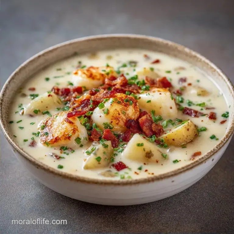 Creamy Chopped Clam Chowder: Rich and Savory