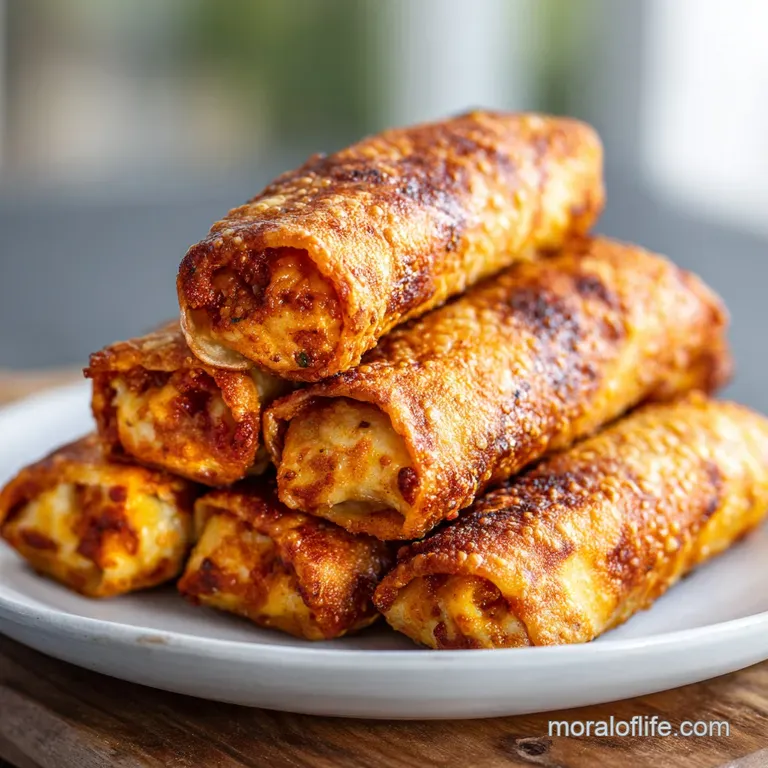 Crispy Air Fryer Pizza Rolls