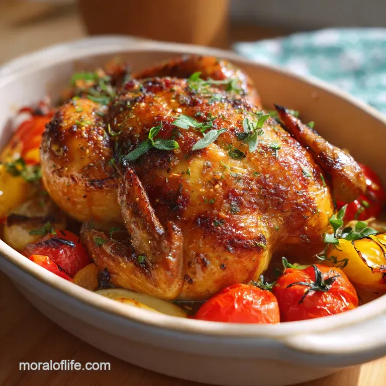 Roasted Chicken with Shatter Crisp Skin
