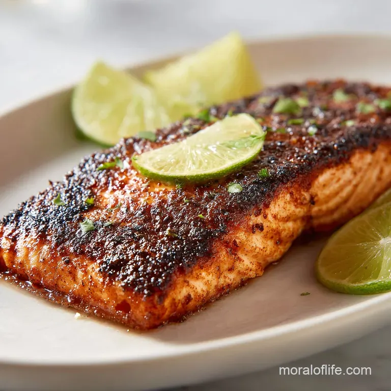 Flaky grilled salmon rests atop vibrant green asparagus spears; a drizzle of golden lemon butter glistens on the plate.