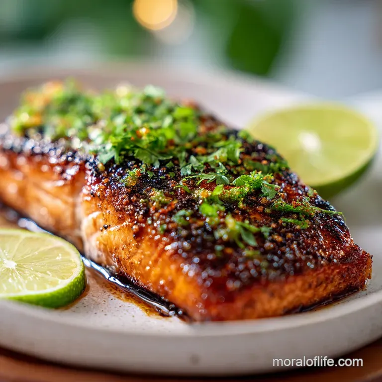 Grilled Salmon with Crispy Skin