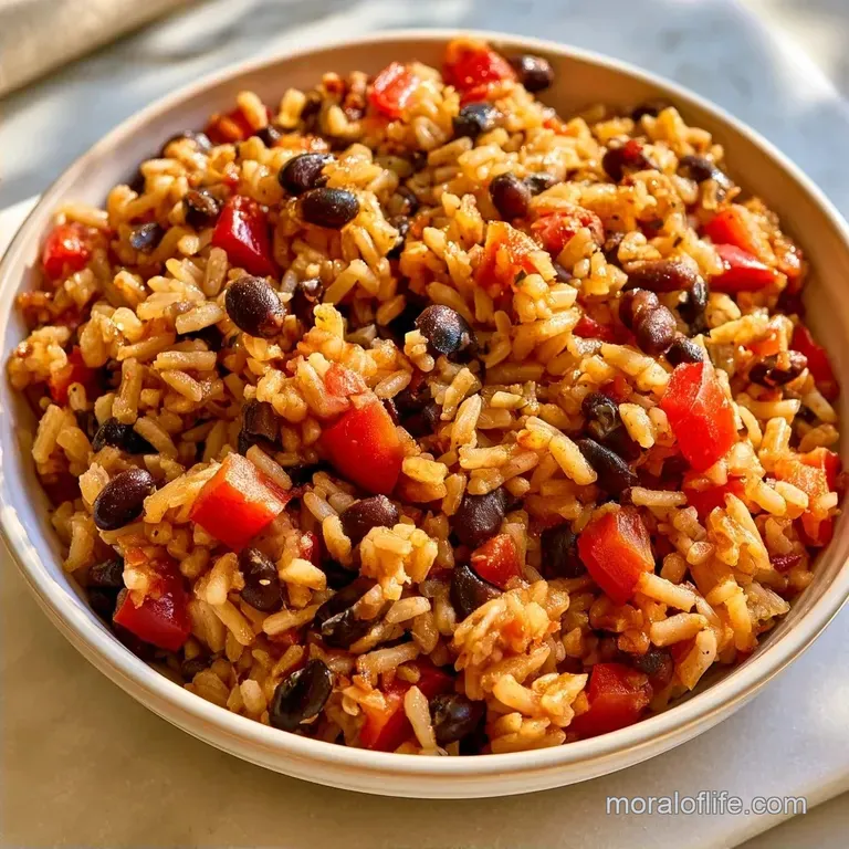 Heart-Healthy Crockpot Black Beans and Rice