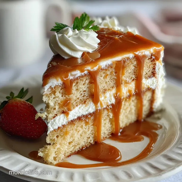 Dulce De Leche Cake: Velvety & Toasted