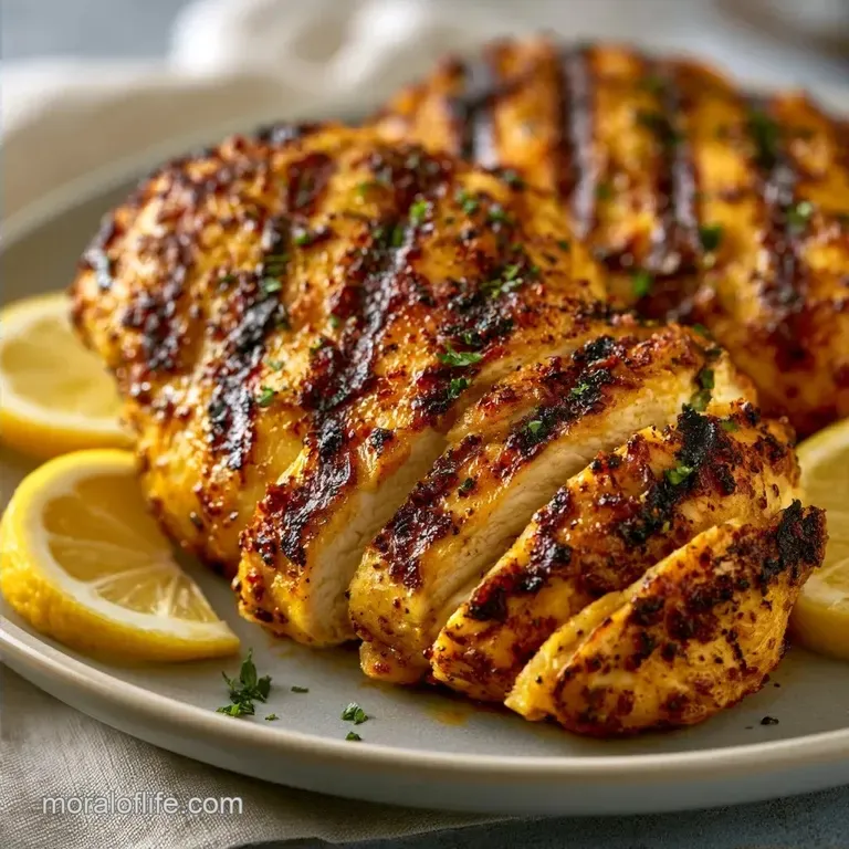 Lemon Garlic Grilled Chicken: Easy Summer Dinner