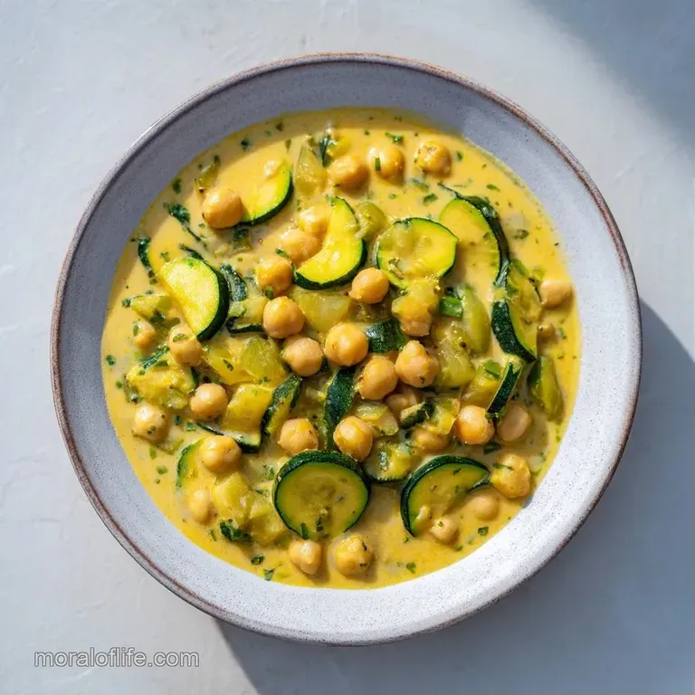Golden curry in a white ceramic bowl served with fluffy basmati rice and a side of crisp, colorful summer salad.